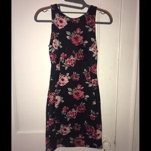 Floral Mini Party Dress
